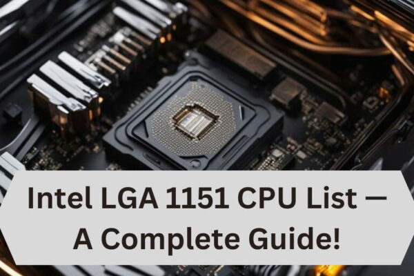 Intel LGA 1151 CPU List