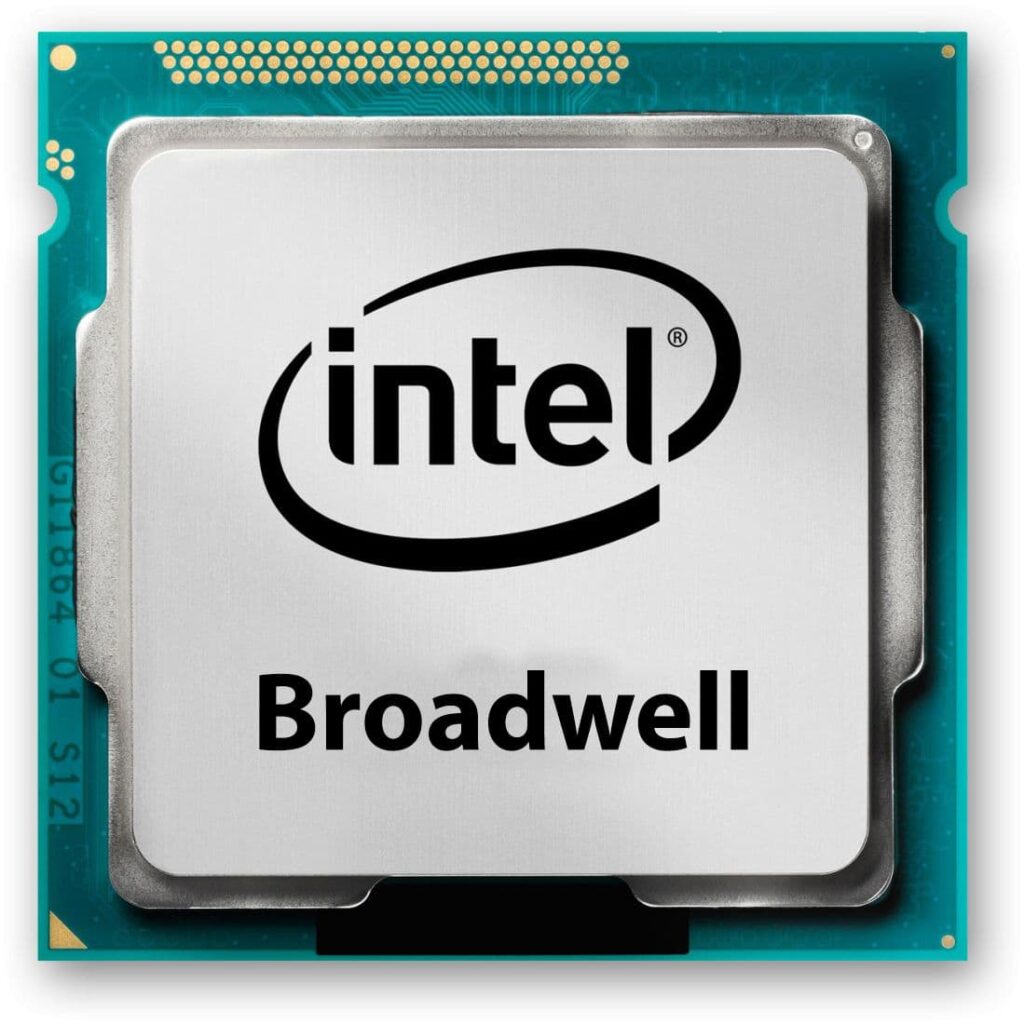 5th Generation Broadwell Processors: