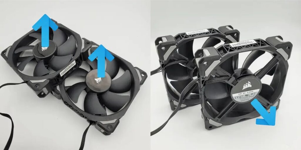 How to Identify Fan Airflow Direction