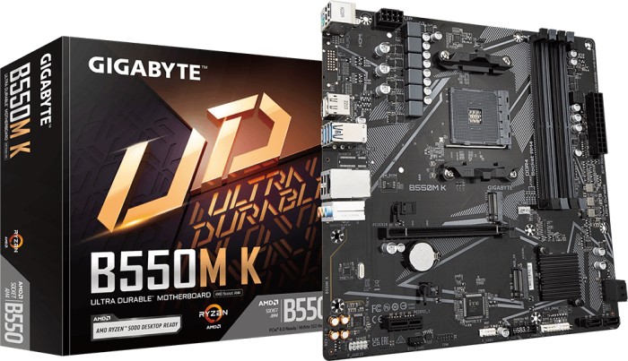 Key Features of the Gigabyte B550M K: