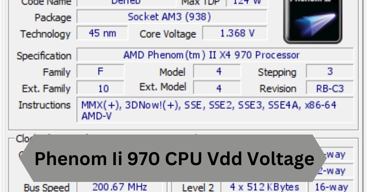 Phenom Ii 970 CPU Vdd Voltage—A Complete Guide!