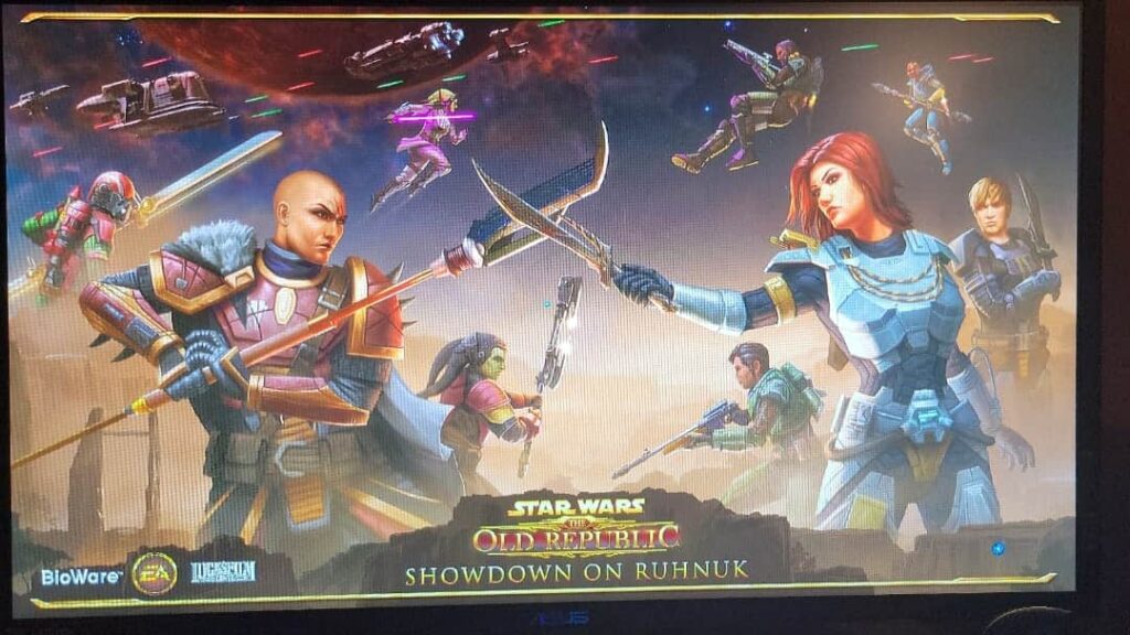 Swtor Stuck on Showdown on Ruhnuk Screen: