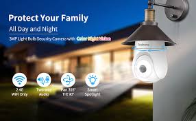 Light Bulb Security Camera