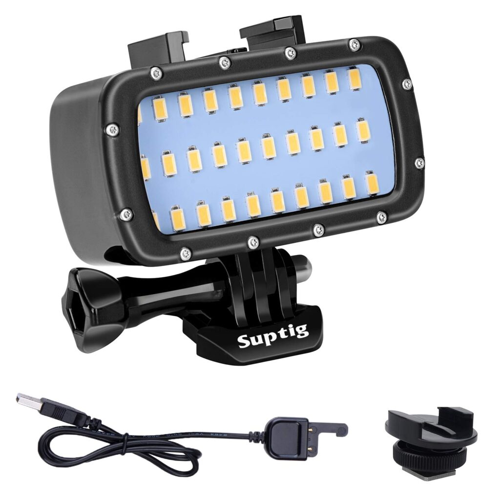 Suptig Video Lighting Dive Light