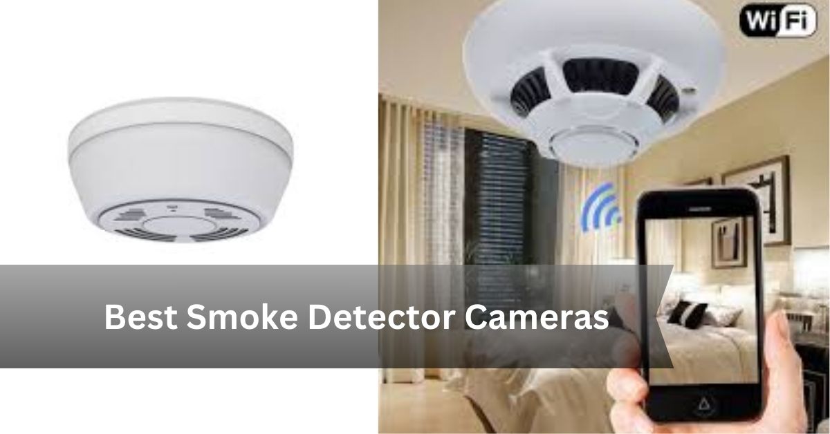 Smoke detector camera