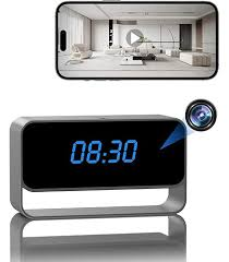 FUVISION Mini Spy Camera Clock