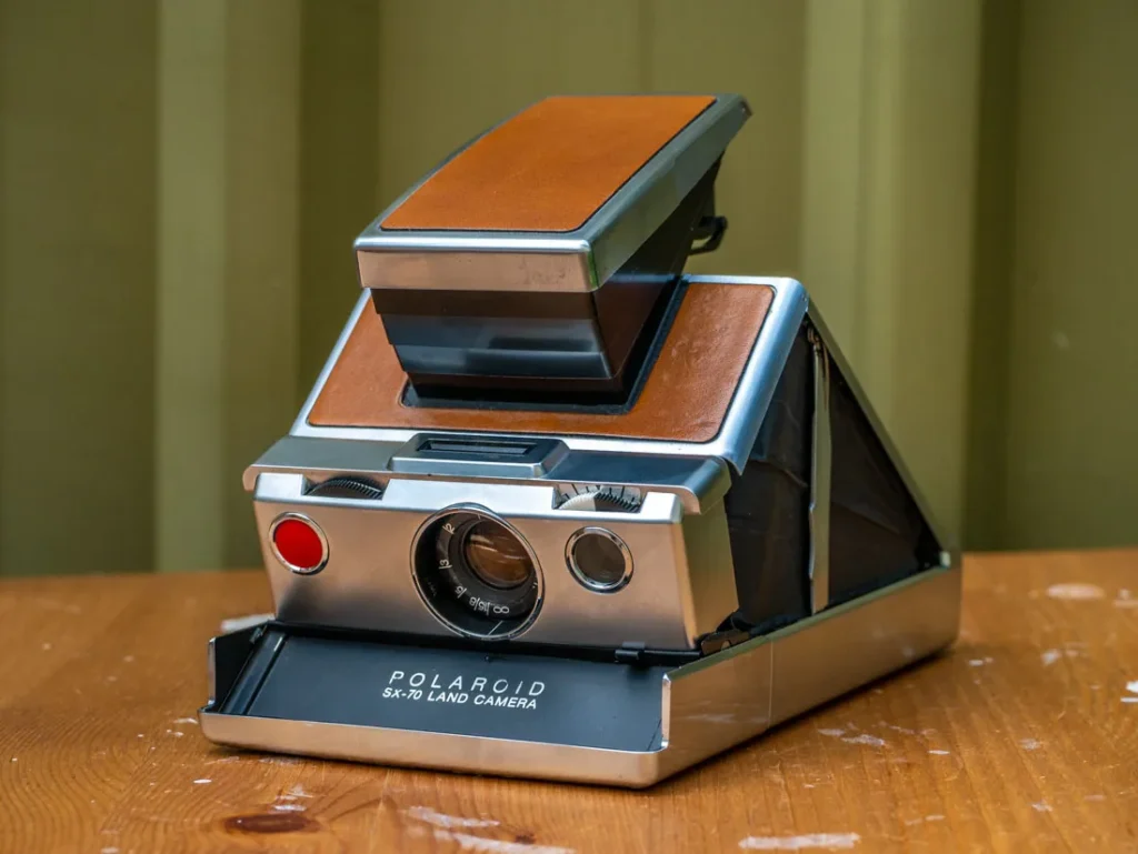 vintage Polaroid camera Polaroid SX-70